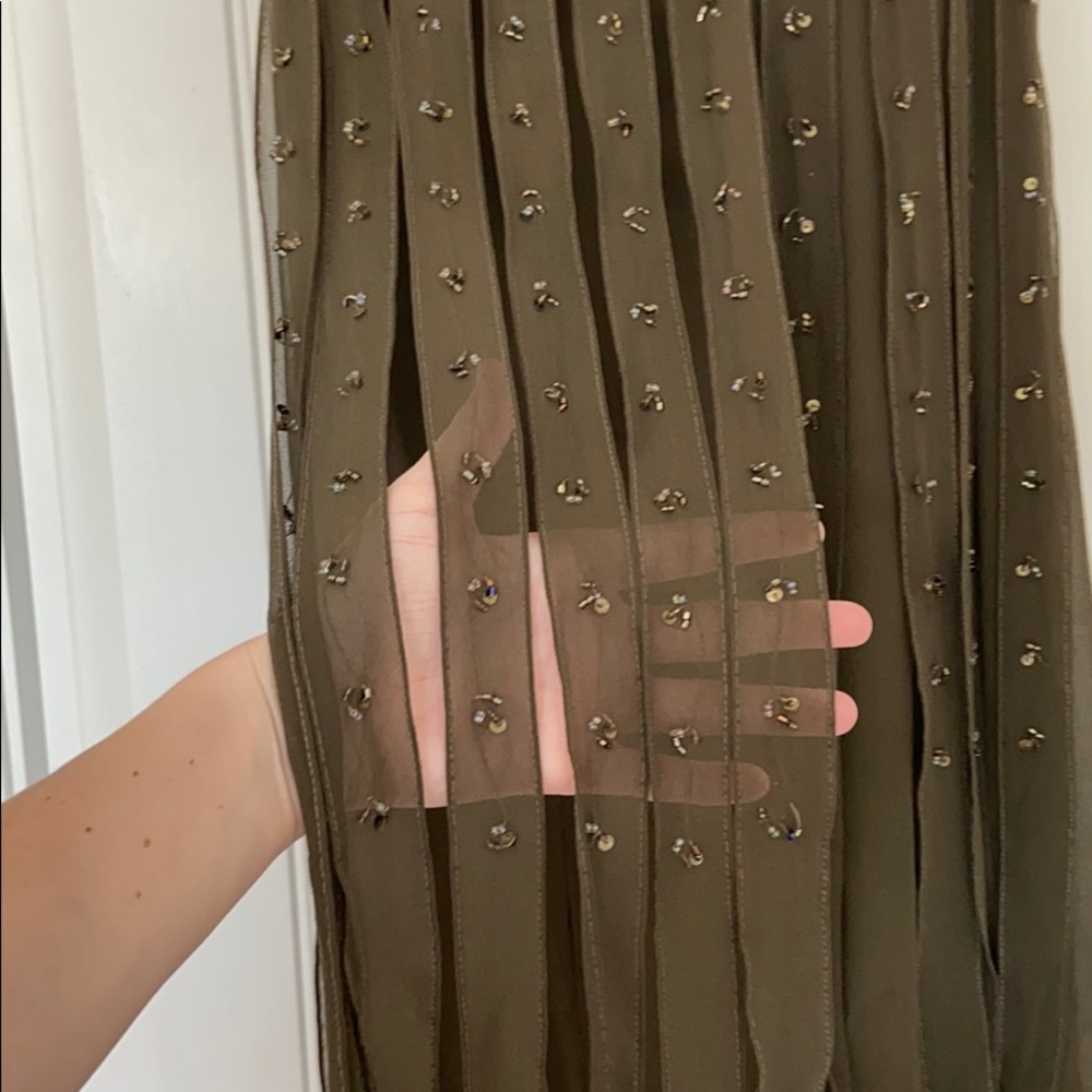 Olive Beaded Dress - Sue Wong Nocturne - Picture 5 of 11